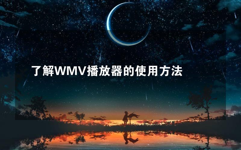 了解WMV播放器的使用方法