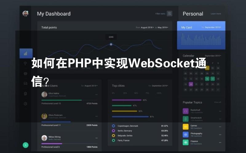 如何在PHP中实现WebSocket通信？