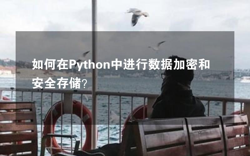 如何在Python中进行数据加密和安全存储？