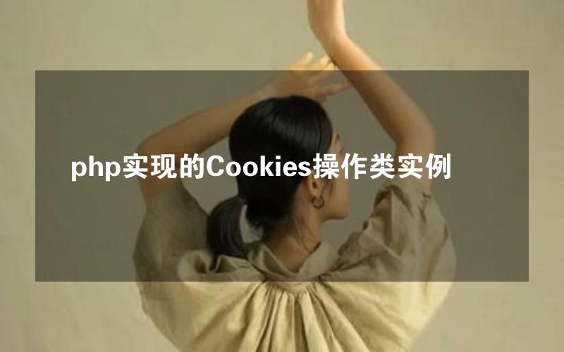 php实现的Cookies操作类实例